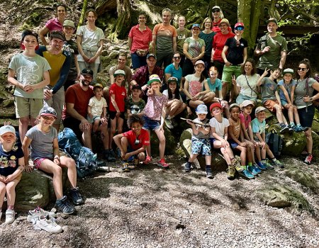 Skizunft-Familienwanderung durch die Ravennaschlucht
