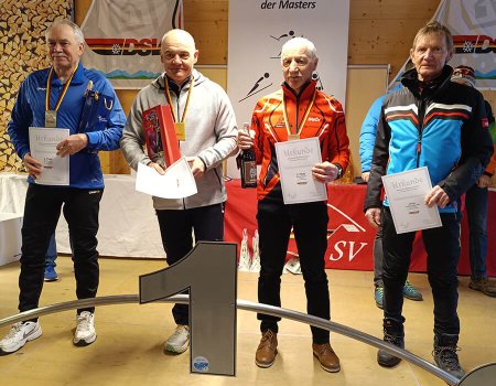Herbert Dold holt Bronze bei der Senioren-DM