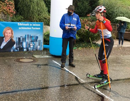 Seebacher Rollski Berglauf mit SV Cup Wertung am 03.10.2020