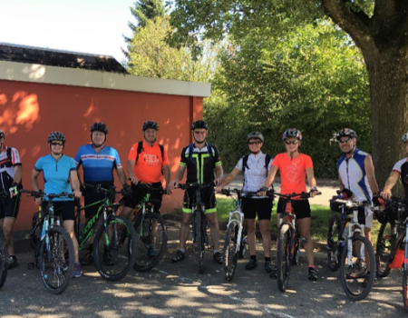 Radtour der Skizunft Brend am 18.08.2019
